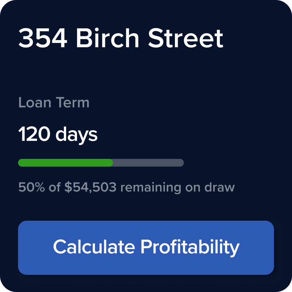 Calculate profitability